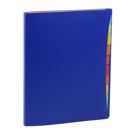Reliure 20 vues à onglets happy fluo