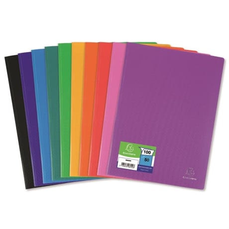 Exacompta protége documents soudé 100 vues pochettes grainées 21x29.7cm