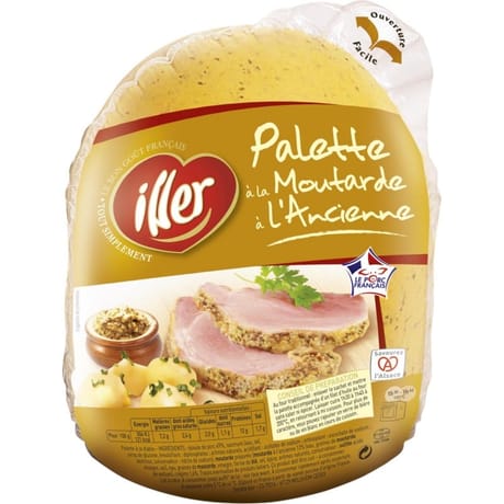Palette à la moutarde à l'ancienne Iller