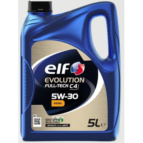 Huile elf evolution fulltech c4 5w30 5l