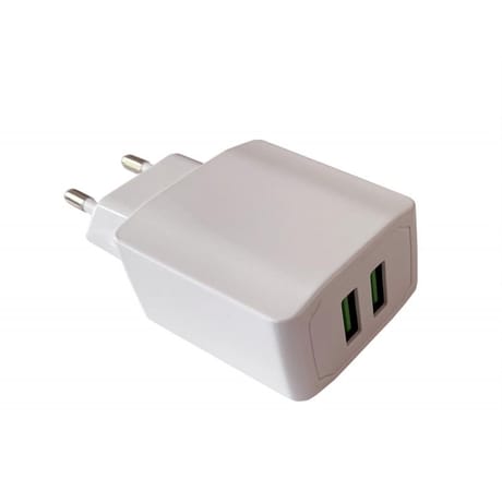 Apm chargeur secteur 2 usb 3.1a blanc 570341