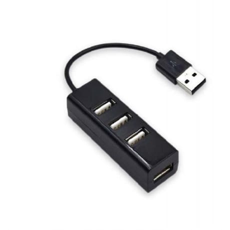 Apm hub usb 2.0 auto-alimenté usb-a/4 usb-a m/f noir 570324