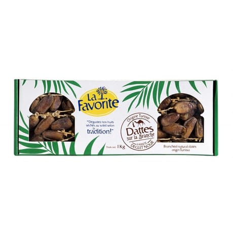 Dattes branchées la favorite 1kg