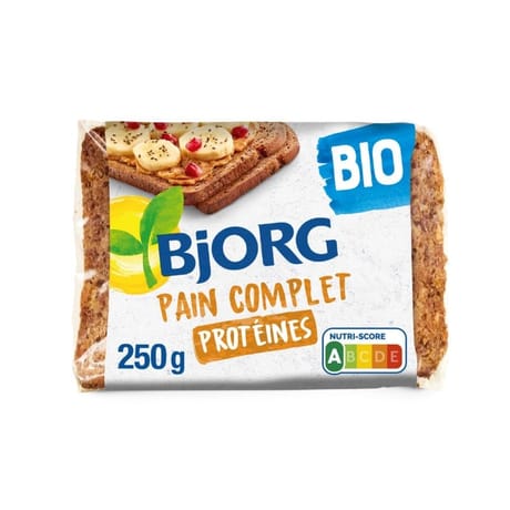 Bjorg pain complet protéines bio 250g