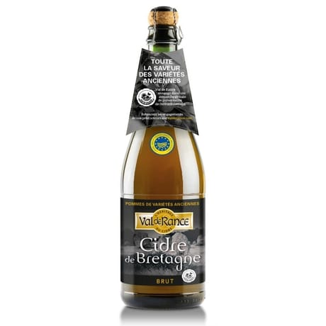 Val de Rance cidre de Bretagne brut 4.5%vol 75cl