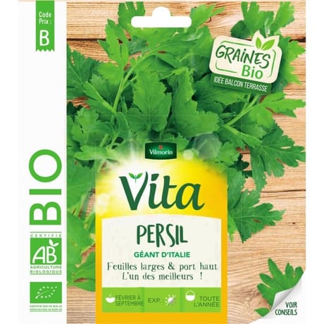 Vita vilmorin persil geant  italie bio
