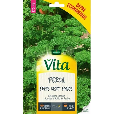 Vita Vilmorin persil frise vert frise eco