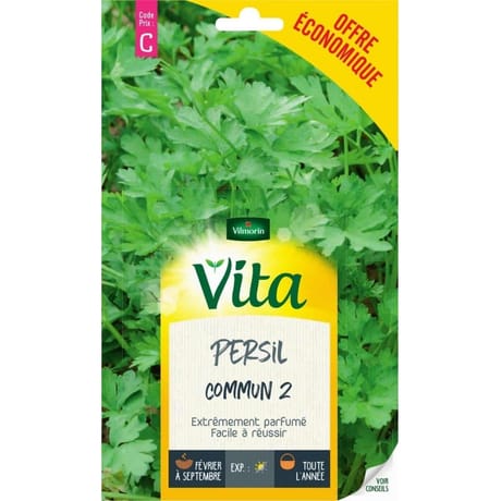 Vita Vilmorin persil commun 2 eco