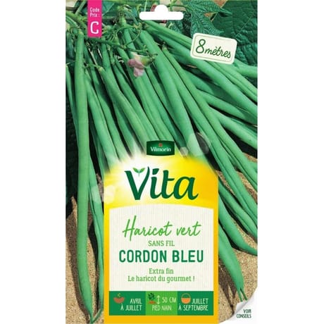 Vita Vilmorin haricot cordon bleu