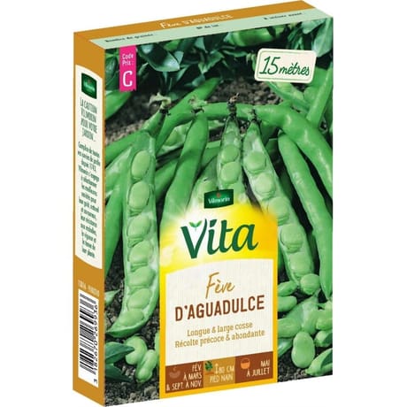 Vita Vilmorin feve aguadulce lg cosse
