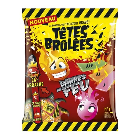 Têtes Brûlées barre de feu 200g