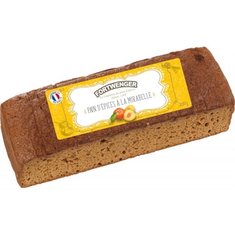Fortwenger pain d'épices à la mirabelle 200g