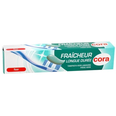 Cora dentifrice haleine fraîche tube 75ml