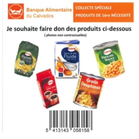 DON BANQUE ALIMENTAIRE