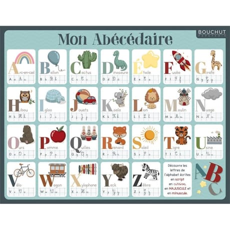 Fiche memo maternelle 20.5x26.5cm