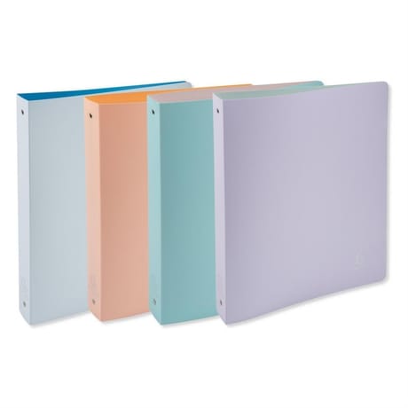 Exacompta classeur extra large 4 anneaux blush dos de 40mm  242x297