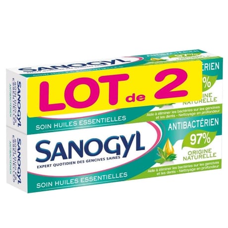 Sanogyl soin essentiel antibacterien 75ml lot de 2