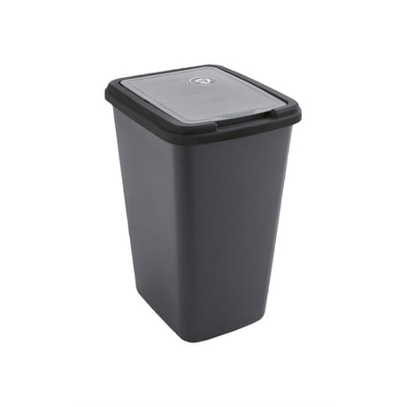 Poubelle green bin noir 50l