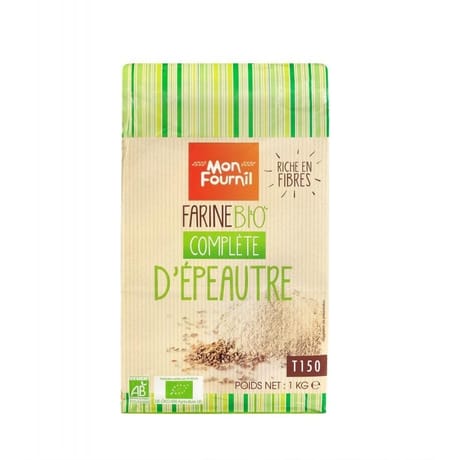 Mon Fournil farine complète d'épeautre T150 bio 1kg
