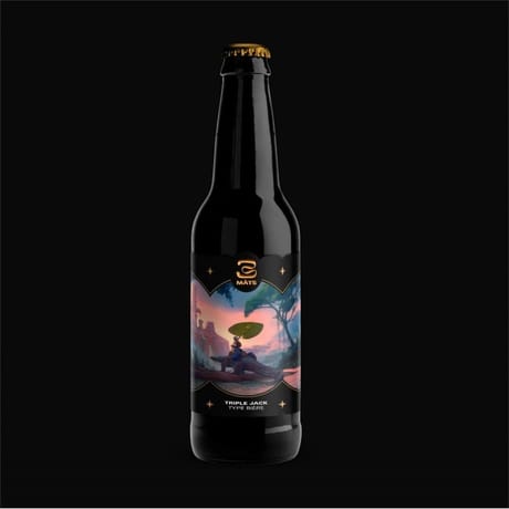 Bière artisanale 3 mats apocalypto triple 33cl Vol. 8.7%