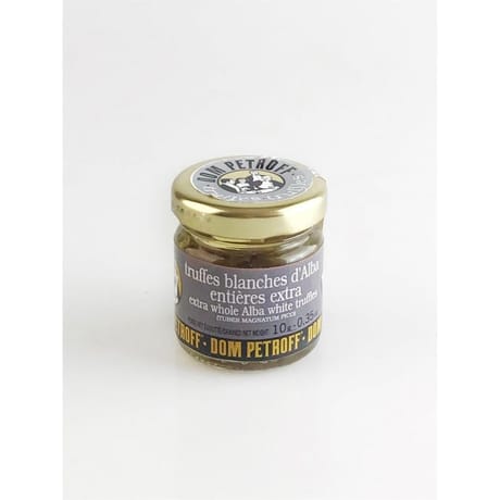 Truffes blanches d'alba entières extra bocal 10g