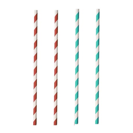20 pailles papier