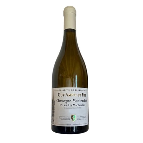 Chassagne Montrachet Blanc 1er Cru Macherelles Domaine Amiot 13% Vol.75 cl
