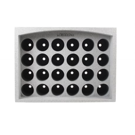 Eda casier 24 bouteilles gris