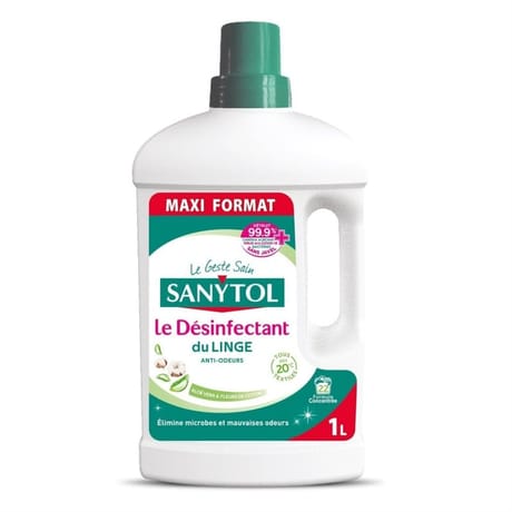 Sanytol désinfectant du linge aloe vera 1l