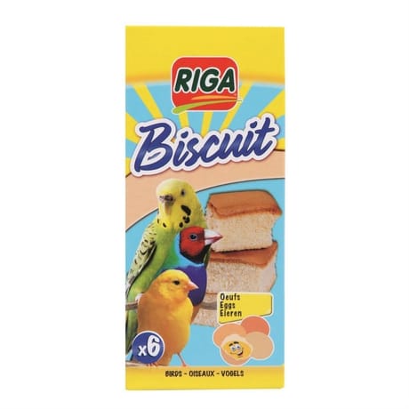 Riga biscuits aux oeufs x6 oiseaux - 65g