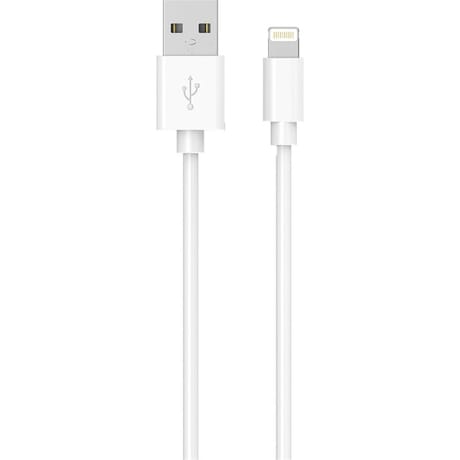 Wow câble de charge usb lightning 2,4A 2M blanc WCBLMFI2MW