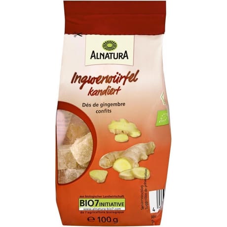 Alnatura dés de gingembre bio 100g