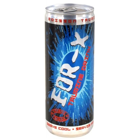 Fox x taurine drink boite 25 cl
