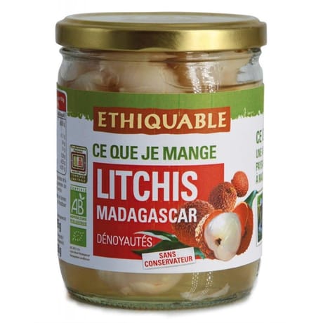 Ethiquable litchis Madagascar bio 425g