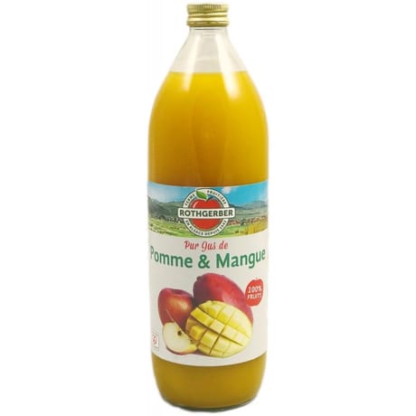 Rothgerber pur jus de pomme et mangue 1l
