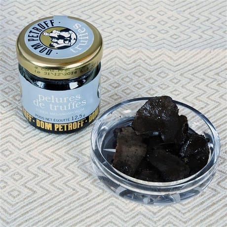 Pelures de truffes noires bocal 12.5g