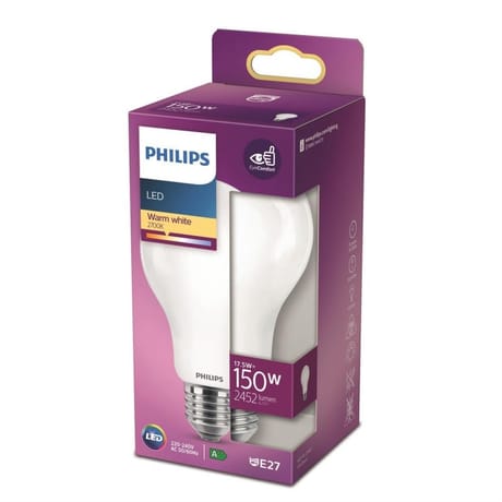 Philips ampoule led classic 150w A67 E27 ww non dimable boîte de 1