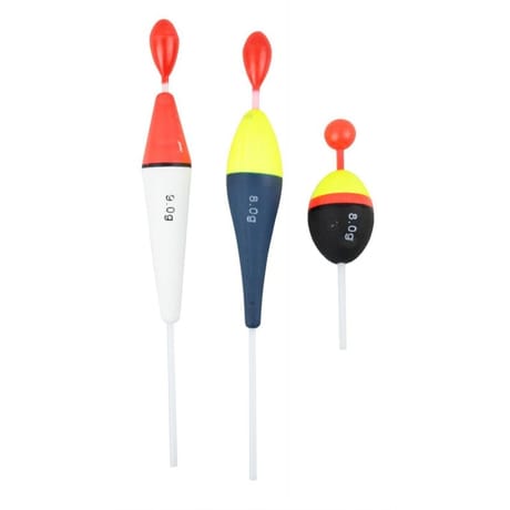 Lot de 3 flotteurs carnassier