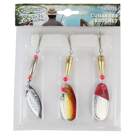 Kit cuillers carnassiers