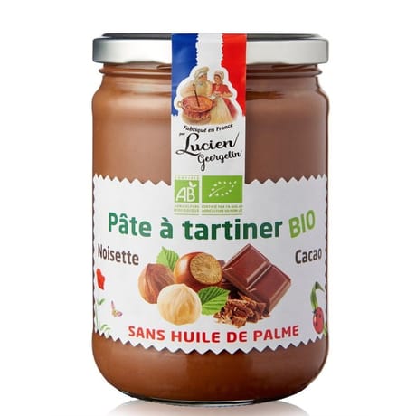 Les recettes cuites au chaudron pâte à tartiner aux noisettes et cacao bio 600g