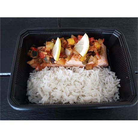 Pavé de saumon provençal