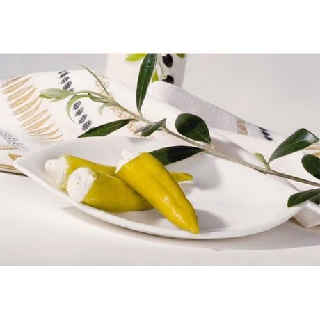 Piments verts farcis au fromage frais