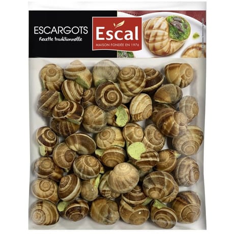 Gourmet d'Alsace 60 escargots préparés à la bourguignonne 336g