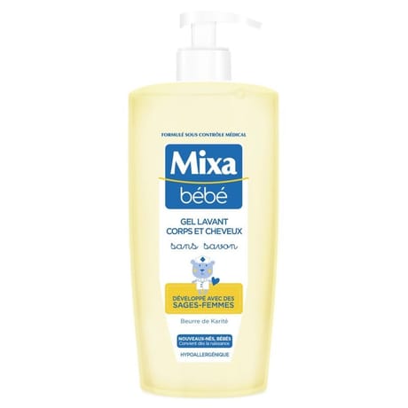 Mixa bb crème lavante 750ml