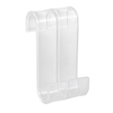 Set de 2 patères plastique