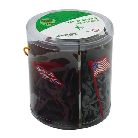 Baril de soldats 56 pcs