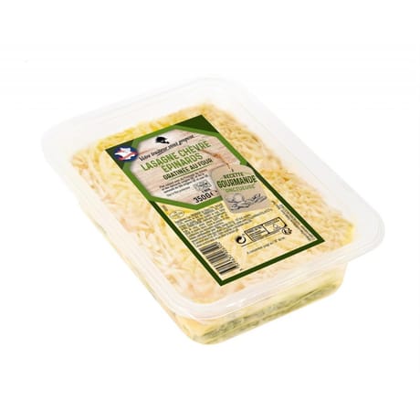 Lasagne chèvre épinard 350g