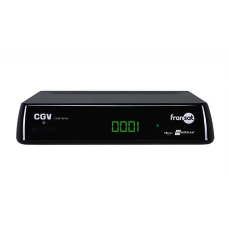CGV Récepteur enregistreur satellite Fransat E-SAT HD-W5 70137