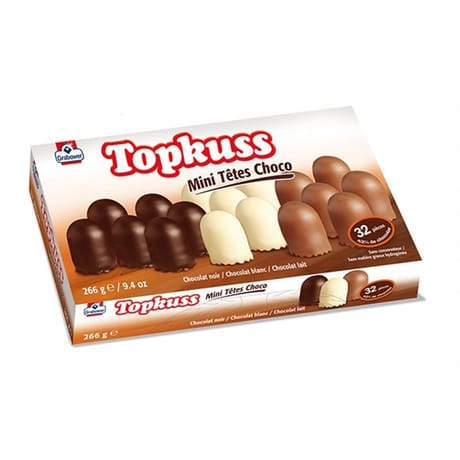 Grabower têtes choco mini x32 266g