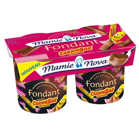 Mamie Nova gourmand fondant carambar 2x150g